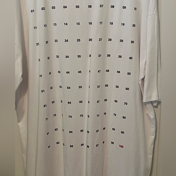 100 Thieves Numbers T-Shirt - Picture 2 of 6